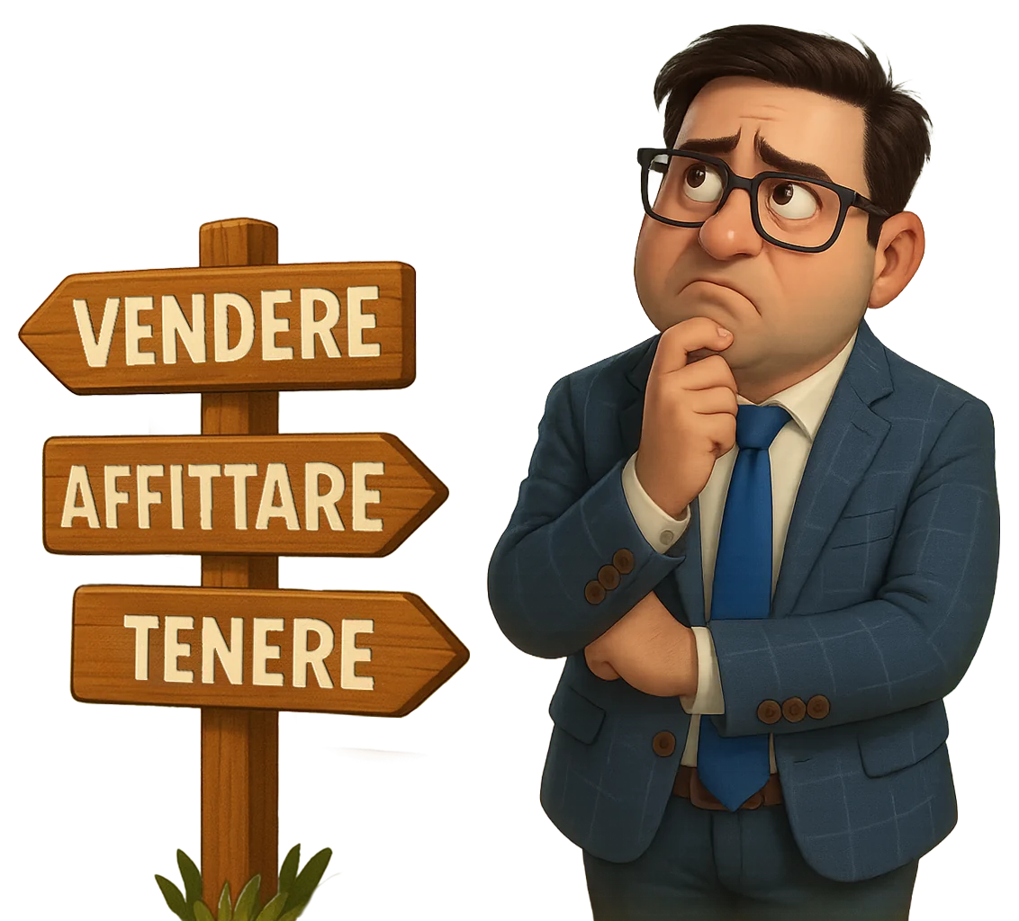 Vendere, affittare o tenere la casa ereditata?